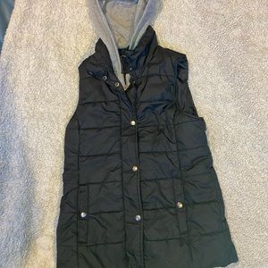 Arizona black and gray vest. Medium